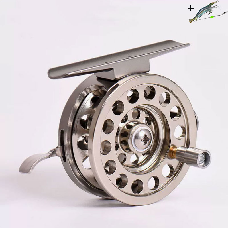 Ice Fishing Reel - Alüminyum Alaşımlı CNC Sinek Balıkçılık Makarası