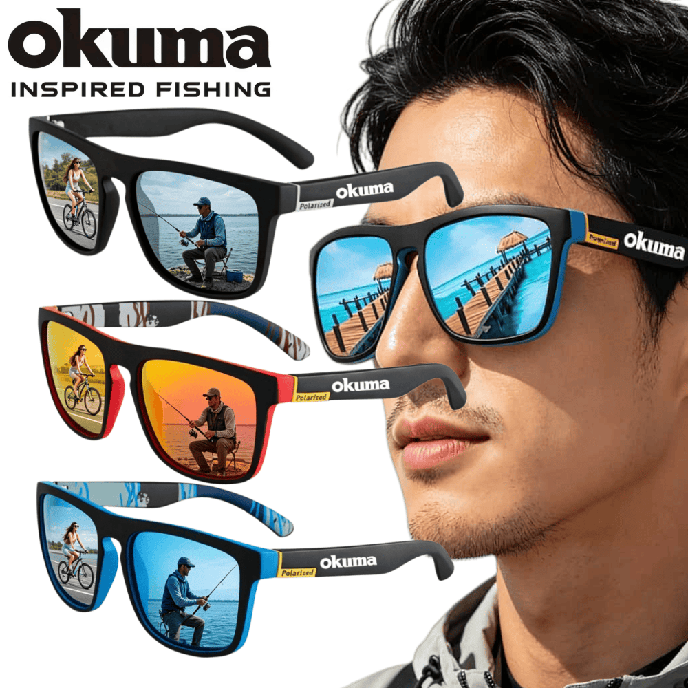 Surf Reel - 6 renk okuma Polarize Güneş Gözlüğü