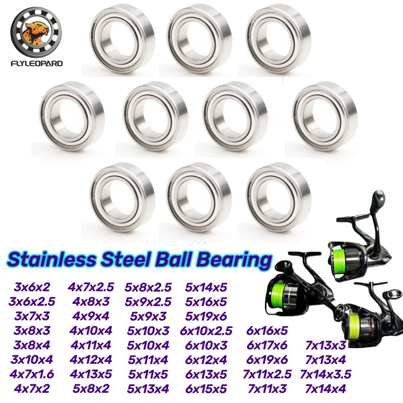 Fly Reel - 10 adet SMR85ZZ 5x8x2.5mm ABEC-9 Paslanmaz