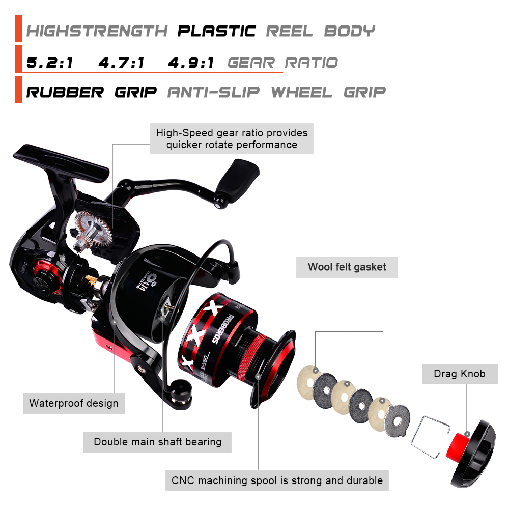 PROBEROS İplik Makarası 9-23 K - Surf Reel incelemesi ve fiyatı