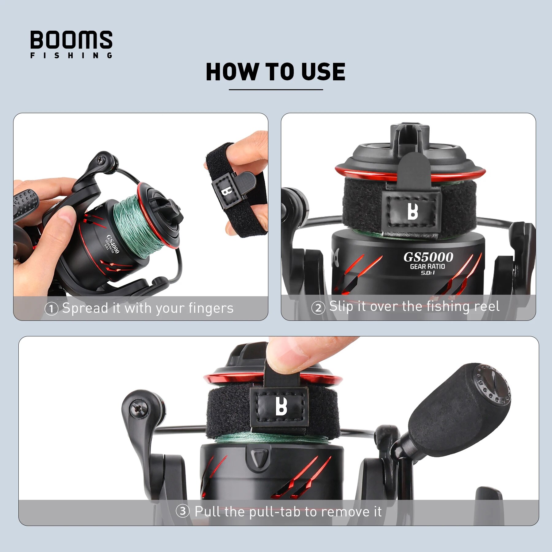Booms balıkçılık SB1 4 adet ip - Reel Cover incelemesi ve fiyatı